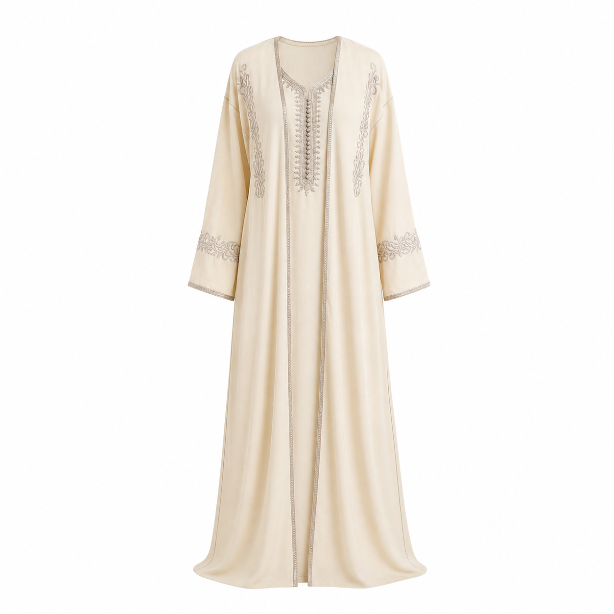 Kimono Kaftan - Amazigh Embroidered Berber Style