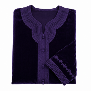 Plum Kaftan – Velvet Occasion Wear