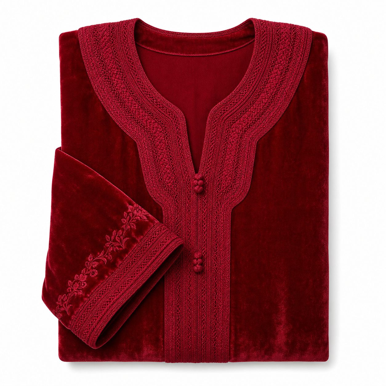 Rouge Kaftan - Velours Occasion Wear