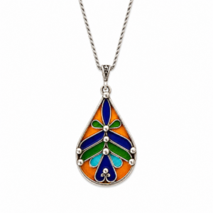 Titbirt Necklace – Amazigh Silver Pendant Jewelry