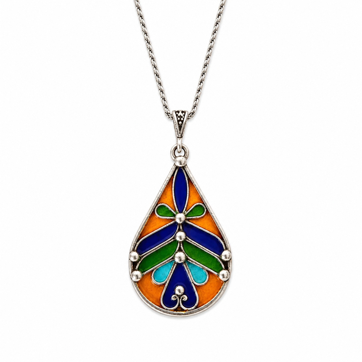 Titbirt Necklace - Amazigh Silver Pendant Jewelry