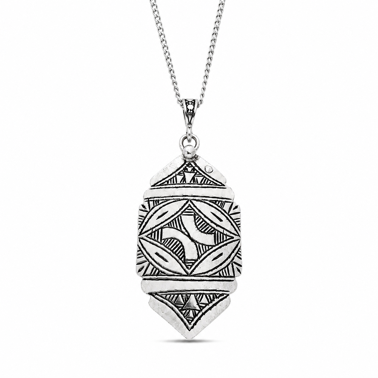 Tizlit Necklace - Amazigh Silver Pendant Jewelry