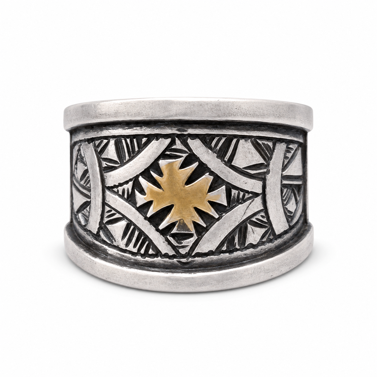 Touareg Amazigh Sterling Silver Ring – Berber Tribal Jewelry