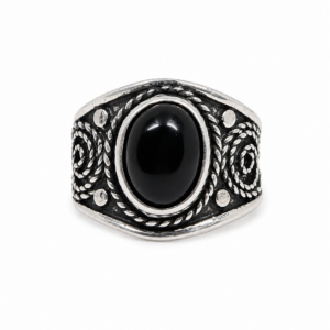 Tuareg Berber Ring: Plated Silver Tribal Jewelry