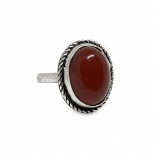 Tuareg Berber Ring: Plated Silver Tribal Jewelry