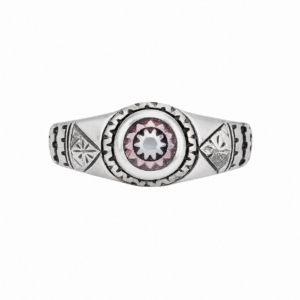 Tuareg Sterling Silver Ring: Handmade Berber Tribal Jewellery