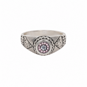 Tuareg Sterling Silver Ring: Handmade Berber Tribal Jewelry