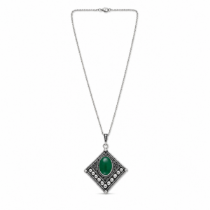 Tuda Necklace – Amazigh Silver Pendant Jewelry