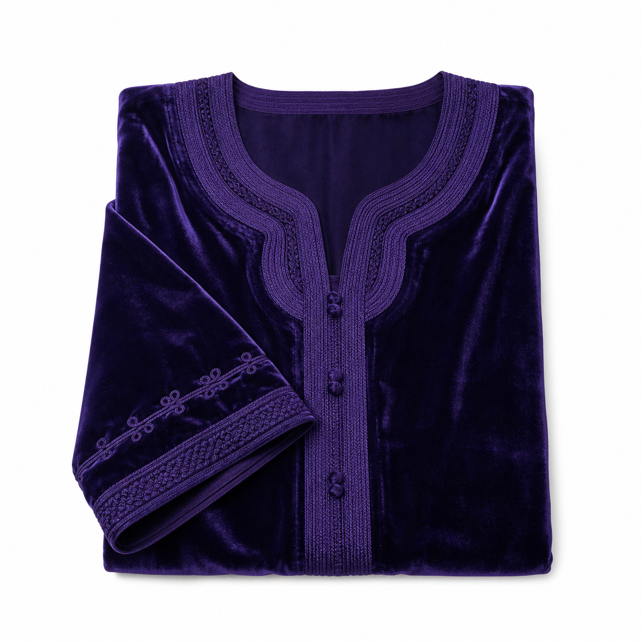 Velours Kaftan - Elegant Velvet Occasion Wear