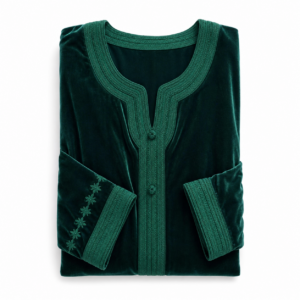 Vert Kaftan – Velours Occasion Wear