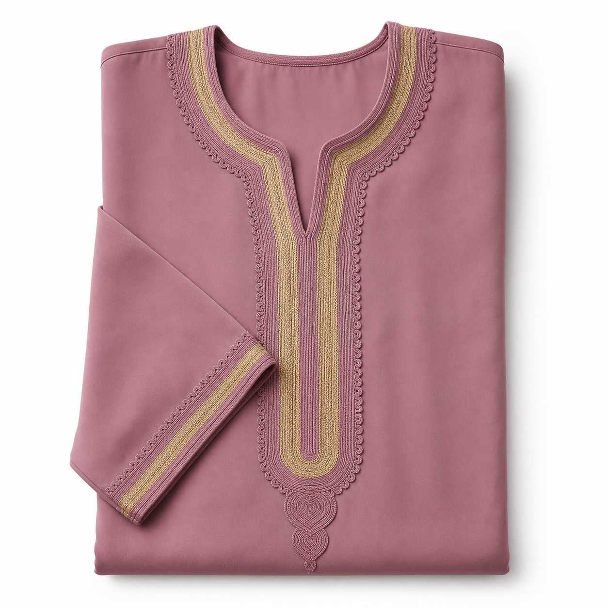 vieux Kaftan - Korean Crepe Festive Wear