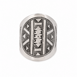 Vintage Tuareg Sterling Silver Ring: Handmade Berber Tribal Jewelry