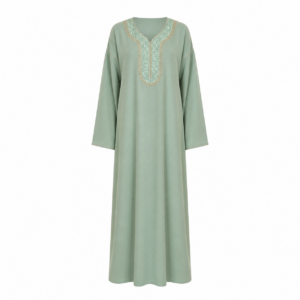 Women’s Dress – Gold Embroidered Cultural Occasion Wear