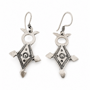 Zulima Earrings – Amazigh Silver Heritage Jewelry