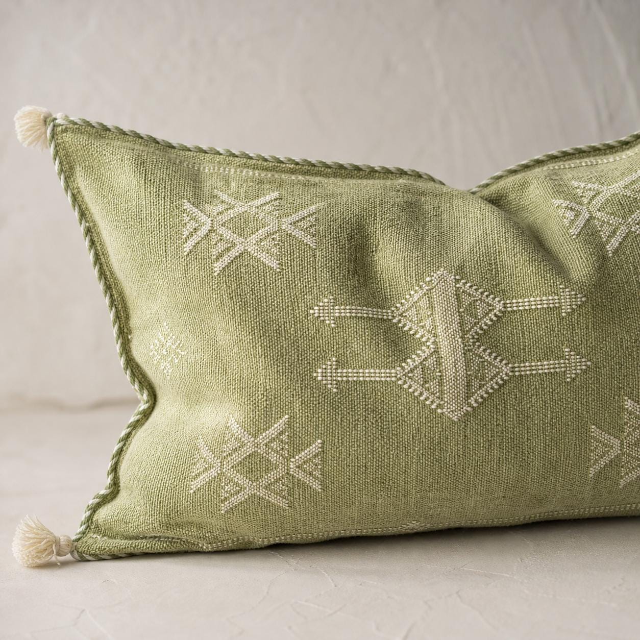 Amazigh Cactus Silk Pillow