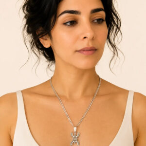 Tilla Necklace - Amazigh Silver Pendant Jewelry