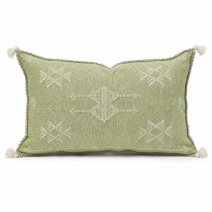 Amazigh Cactus Silk Pillow