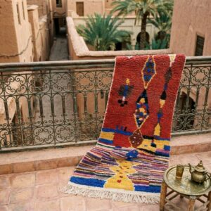 Berber Red Boujaad Rug