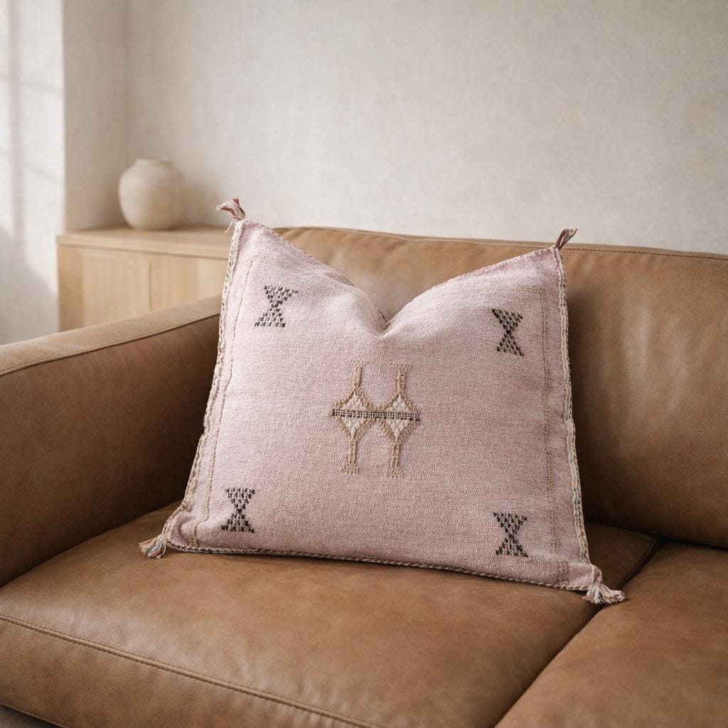 Berber Dewberry Cactus Pillow