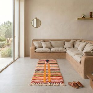 Berber Striped Boujaad Rug