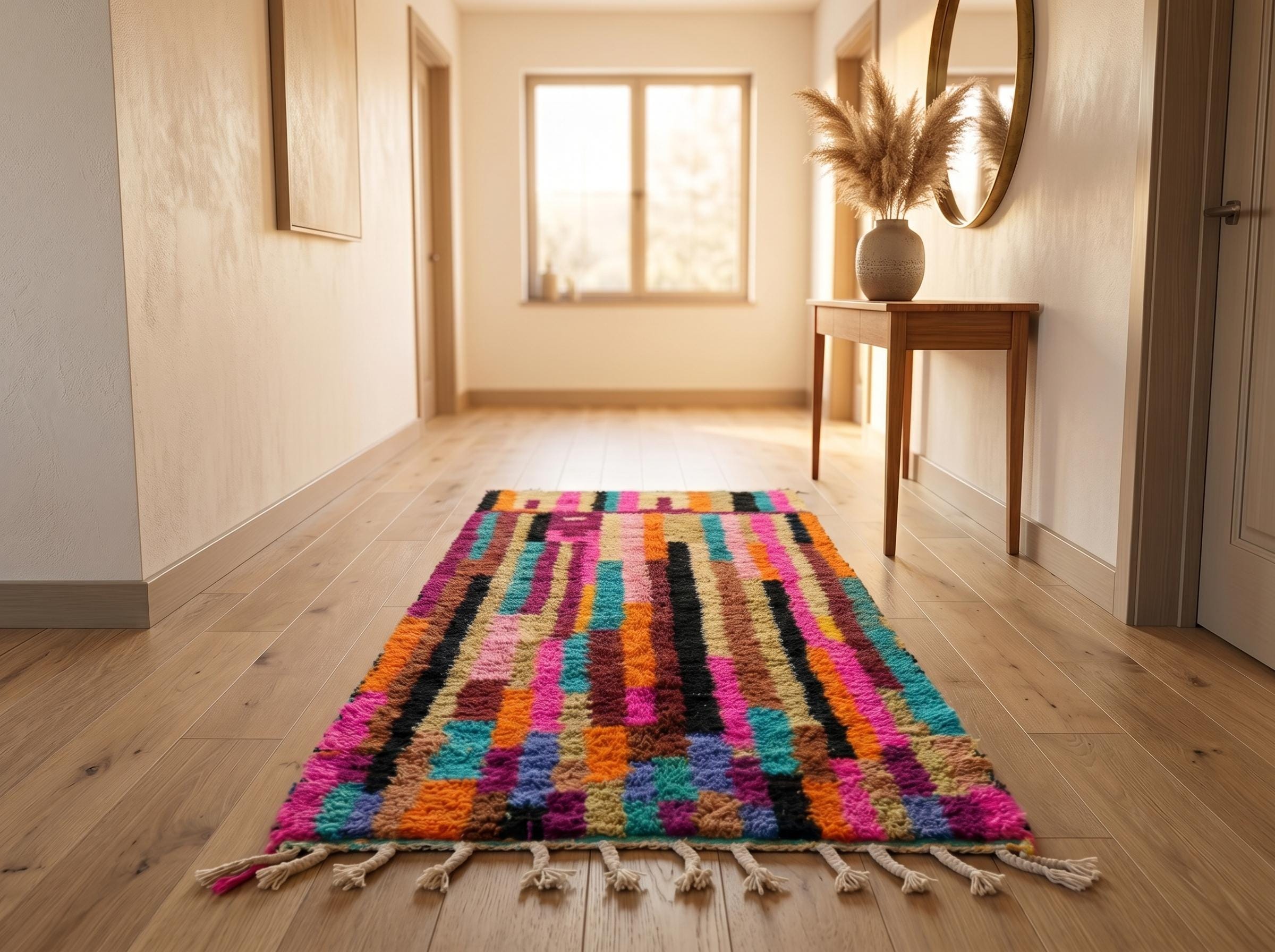 Berber Colorful Boujaad Rug
