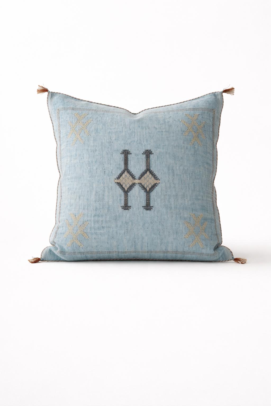 Berber Handmade cactus silk cushion case sabra Pillow