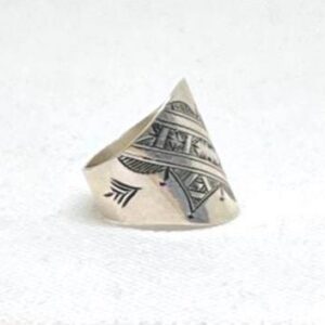 Handmade Tuareg Berber Sterling Silver Ring: Tribal Jewelry, US Size 8