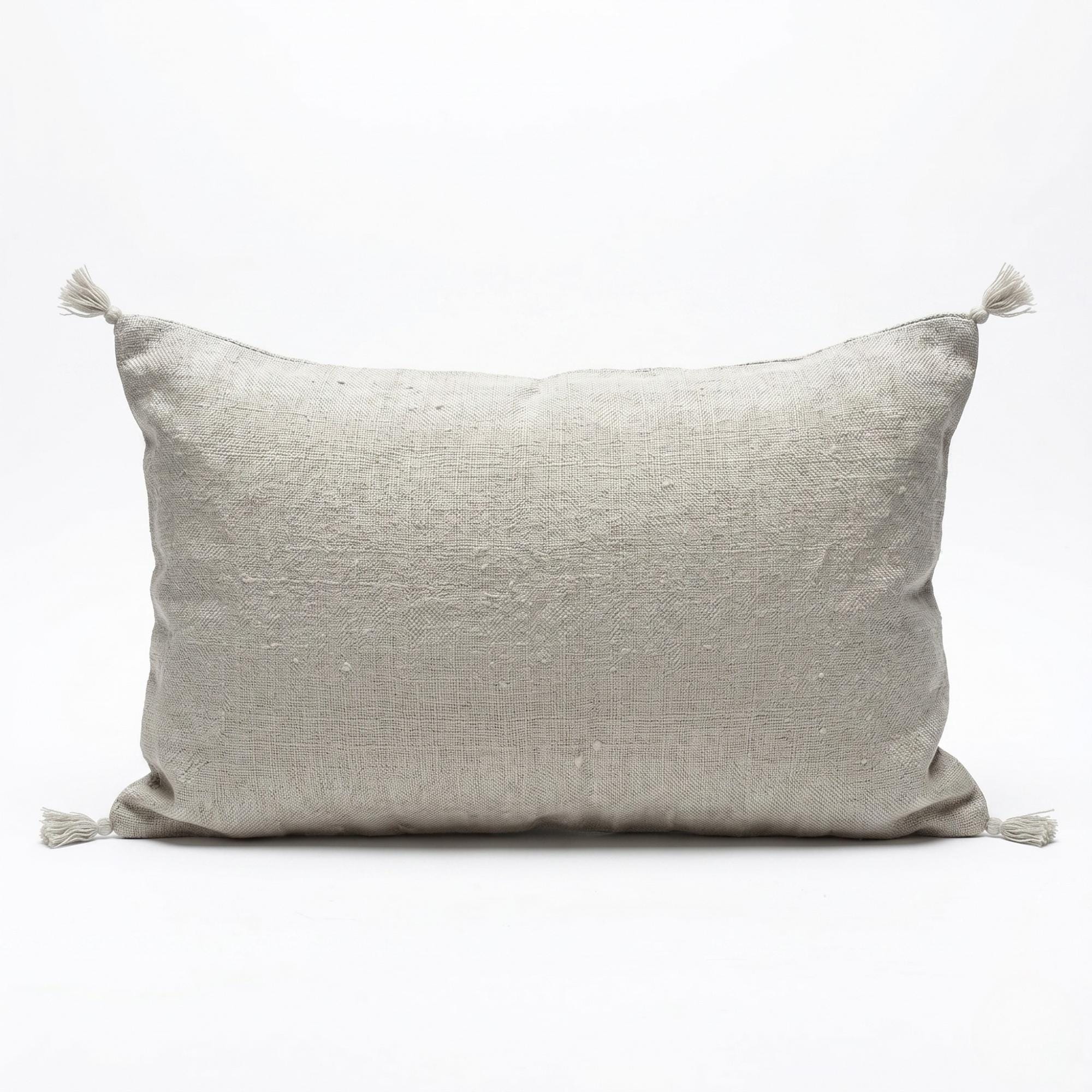 Amazigh Cactus Silk Cover 12x20 Handmade Lumbar Pillow