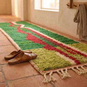 Berber Green Boujaad Rug