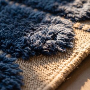 Berber Blue Wool Rug