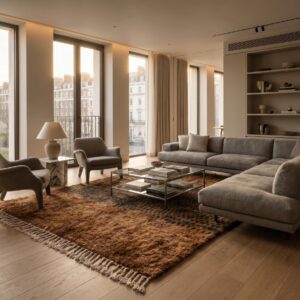Berber Brown Beni Ourain Rug