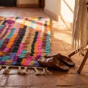 Berber Multicolor Boujaad Rug