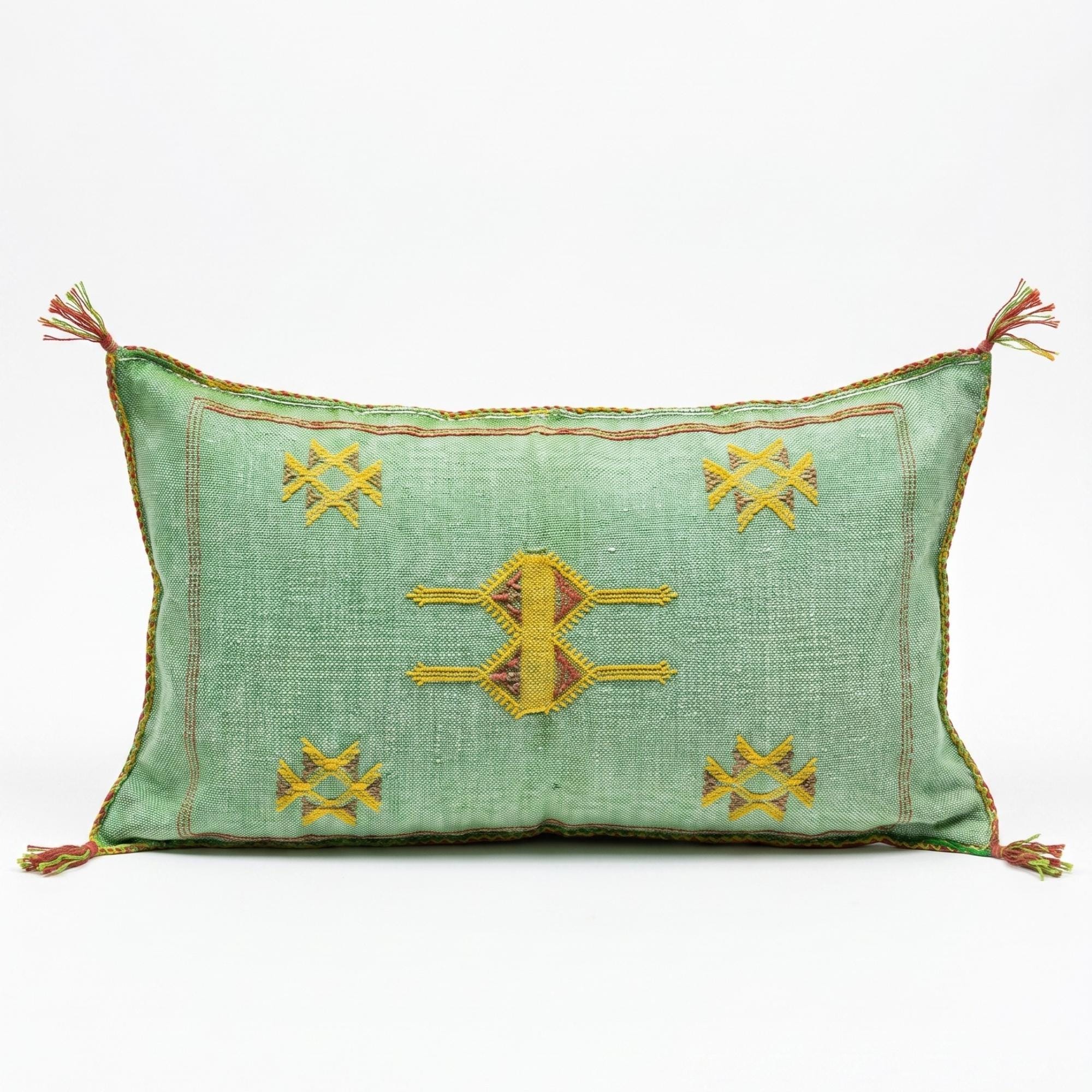 Amazigh Cactus Silk Pillow