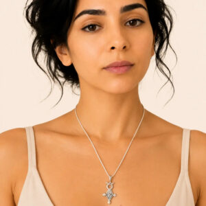 Tarakalt Necklace - Amazigh Silver Pendant Jewelry