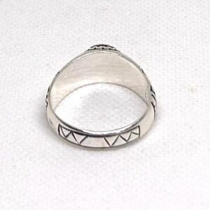 Tuareg Sterling Silver Ring: Handmade Berber Tribal Jewelry