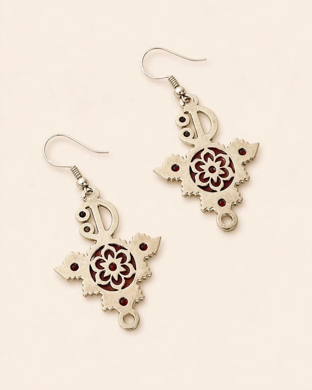 Zirzita Earrings - Amazigh Silver Heritage Jewelry