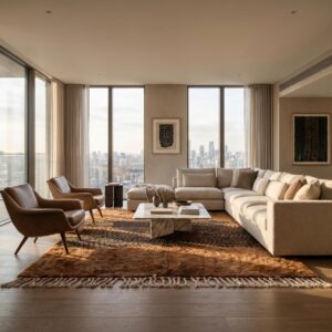 Berber Brown Beni Ourain Rug