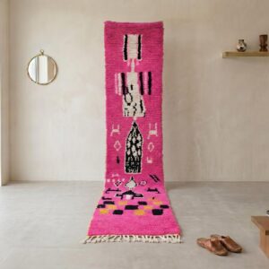 Berber Hot Pink Rug