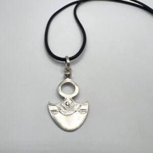 African Tuareg Cross Sterling Silver Pendant: African Croix du Sud Necklace