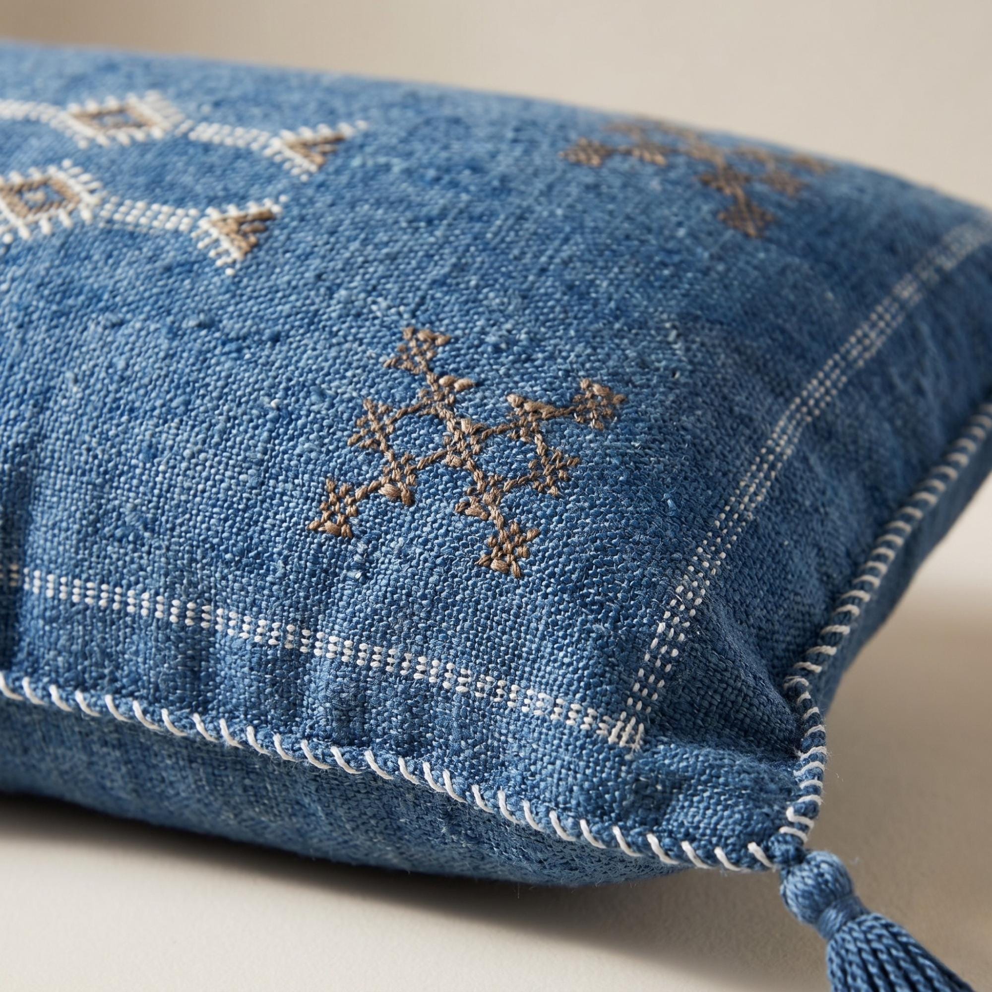 Amazigh Cactus Silk Pillow