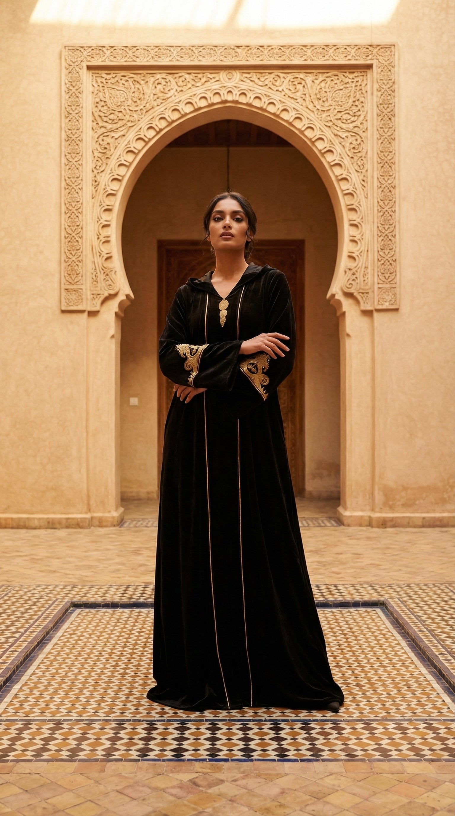 Velours Djellaba - Berber Style for Special Moments