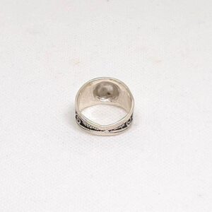 Handmade Sterling Silver Berber Ethnic Ring: Boho Fashion Tribal Jewelry