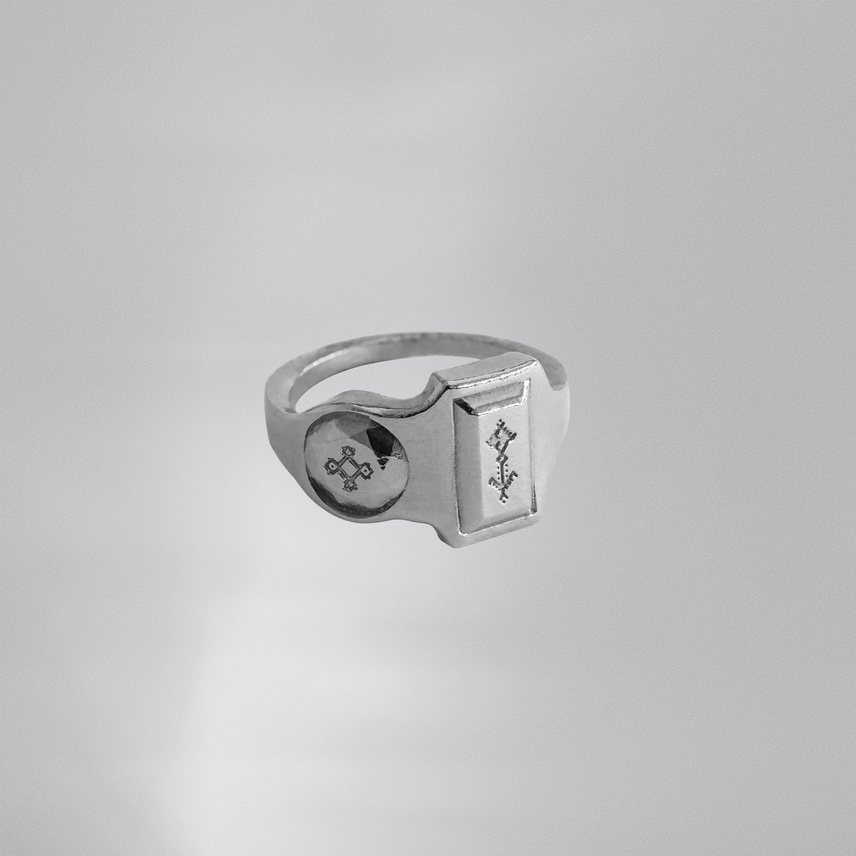 Fleurs de Figuier de Barbarie Ring - Amazigh Geometric Jewelry