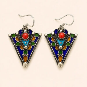 Kayssa Earrings - Amazigh Silver Heritage Jewelry