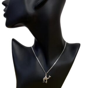 Berber Camel Sterling Silver Pendant Necklace: Sahara Tuareg Jewelry