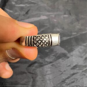 Handmade Sterling Silver Tuareg Ring: Berber Tribal Jewelry