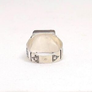 Handmade Sterling Silver Tuareg Ring: Berber Spiral Tribal African Amazigh Boho Jewelry