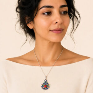 Taklit Necklace - Amazigh Silver Pendant Jewelry