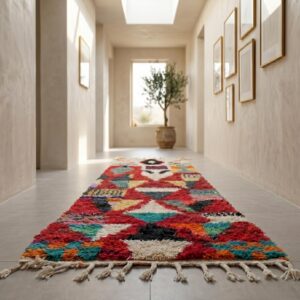 Berber Red Cream Rug