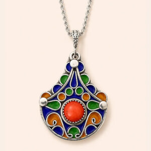 Taklit Necklace - Amazigh Silver Pendant Jewelry